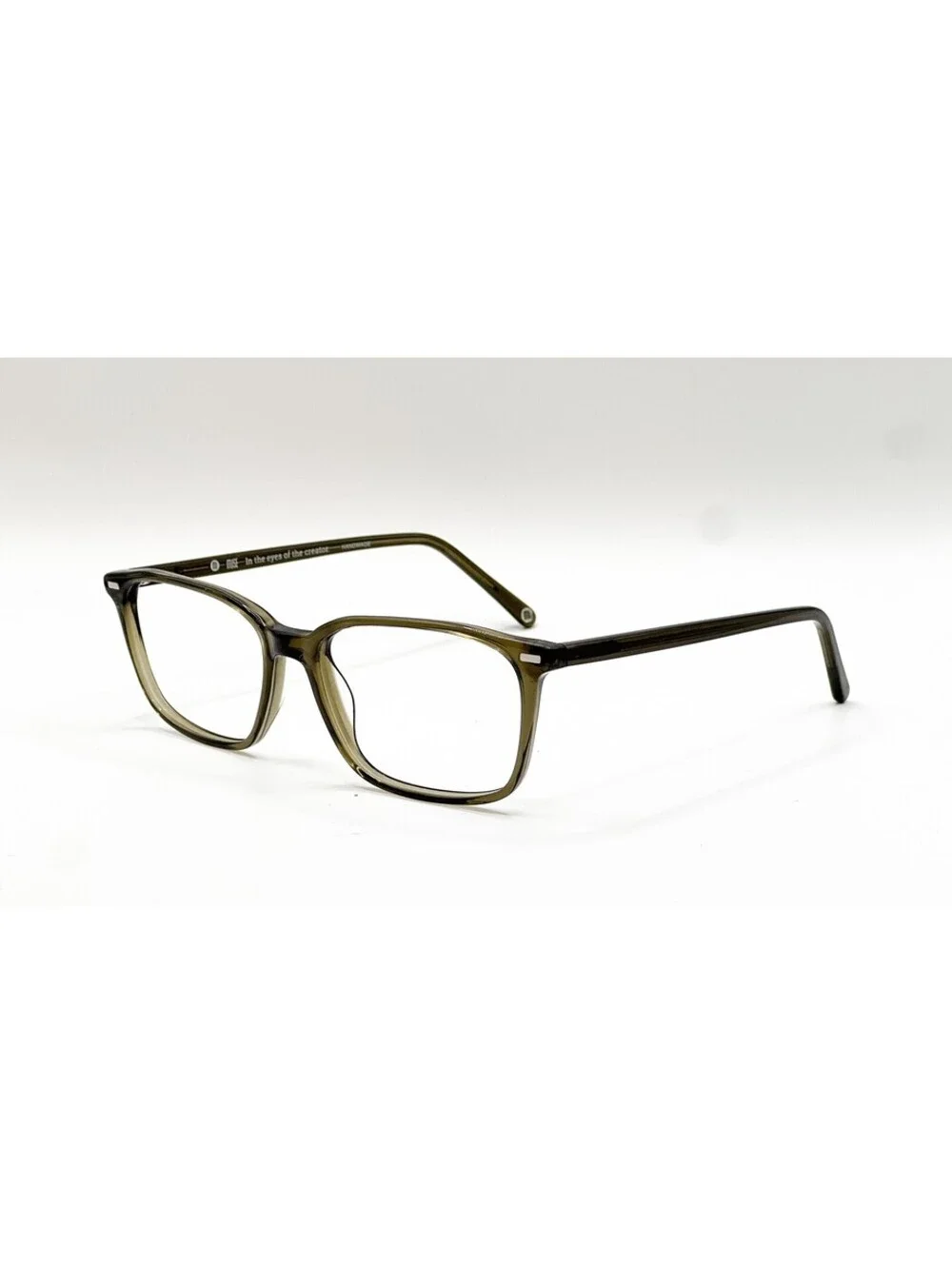 Muse 39-P9491 Green Geometric Authentic Eyeglass Frames 54-17-145
